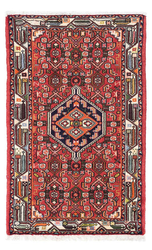 Alfombra persa - Nómada - 125 x 80 cm - rojo