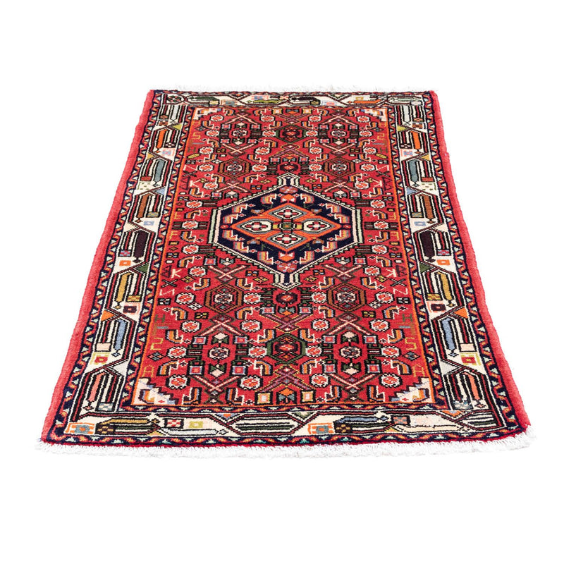 Alfombra persa - Nómada - 125 x 80 cm - rojo