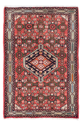 Alfombra persa - Nómada - 125 x 80 cm - rojo