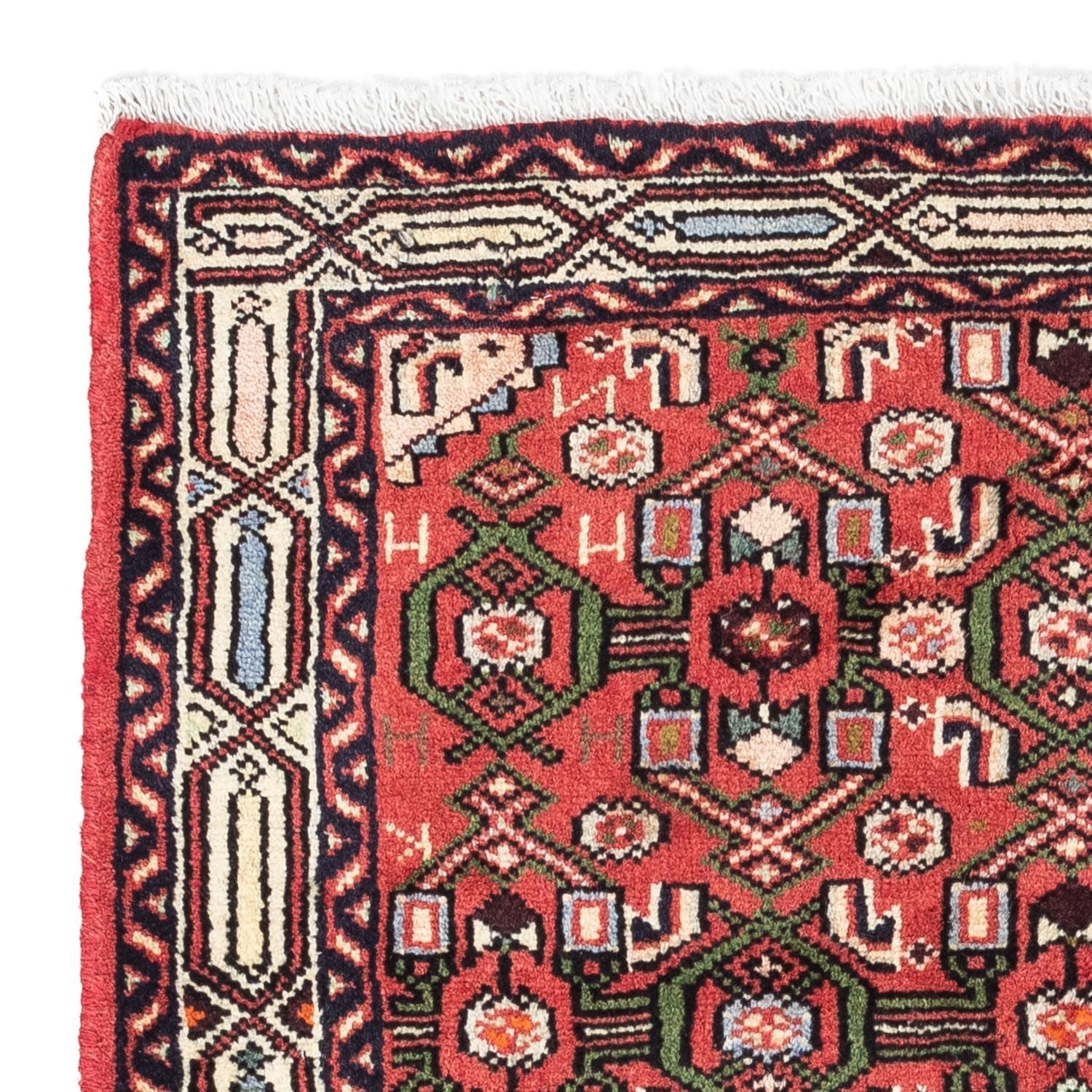 Alfombra persa - Nómada - 125 x 80 cm - rojo