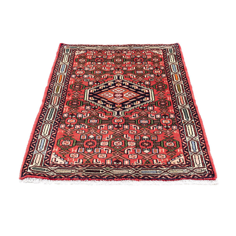 Alfombra persa - Nómada - 125 x 80 cm - rojo
