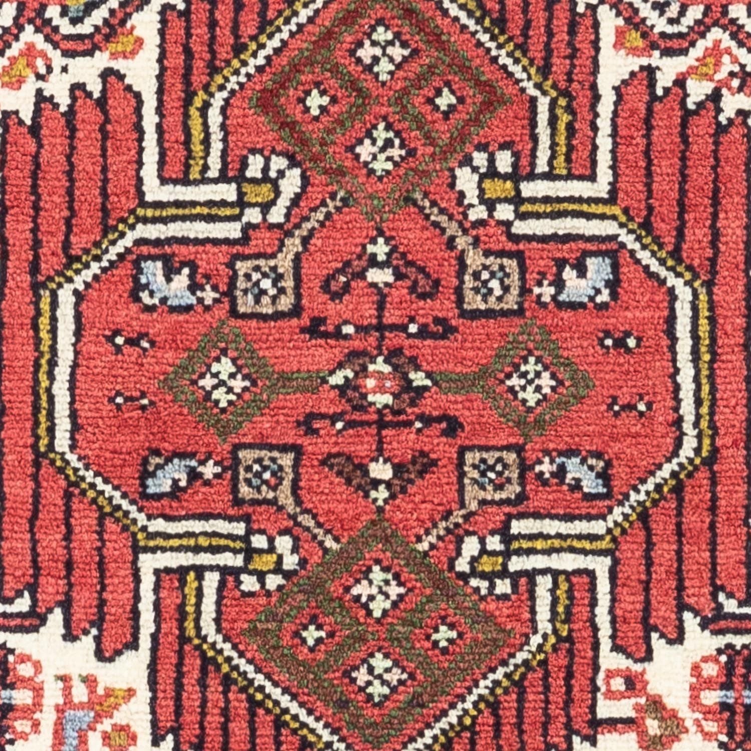 Alfombra persa - Nómada - 125 x 80 cm - rojo