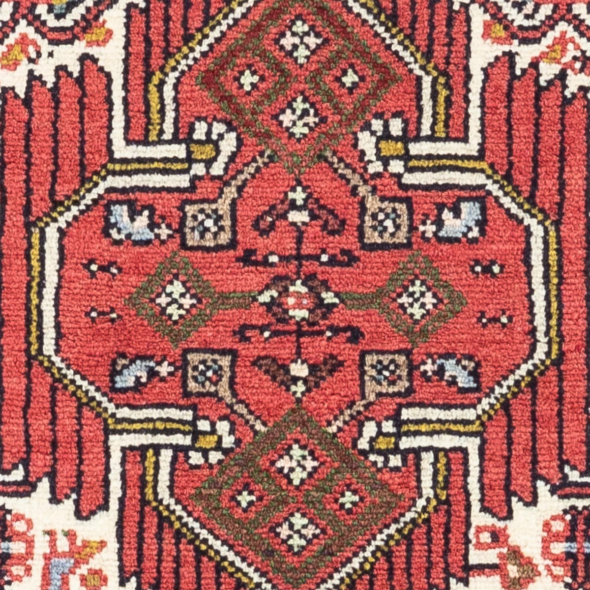 Alfombra persa - Nómada - 125 x 80 cm - rojo