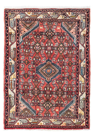 Alfombra persa - Nómada - 125 x 80 cm - rojo