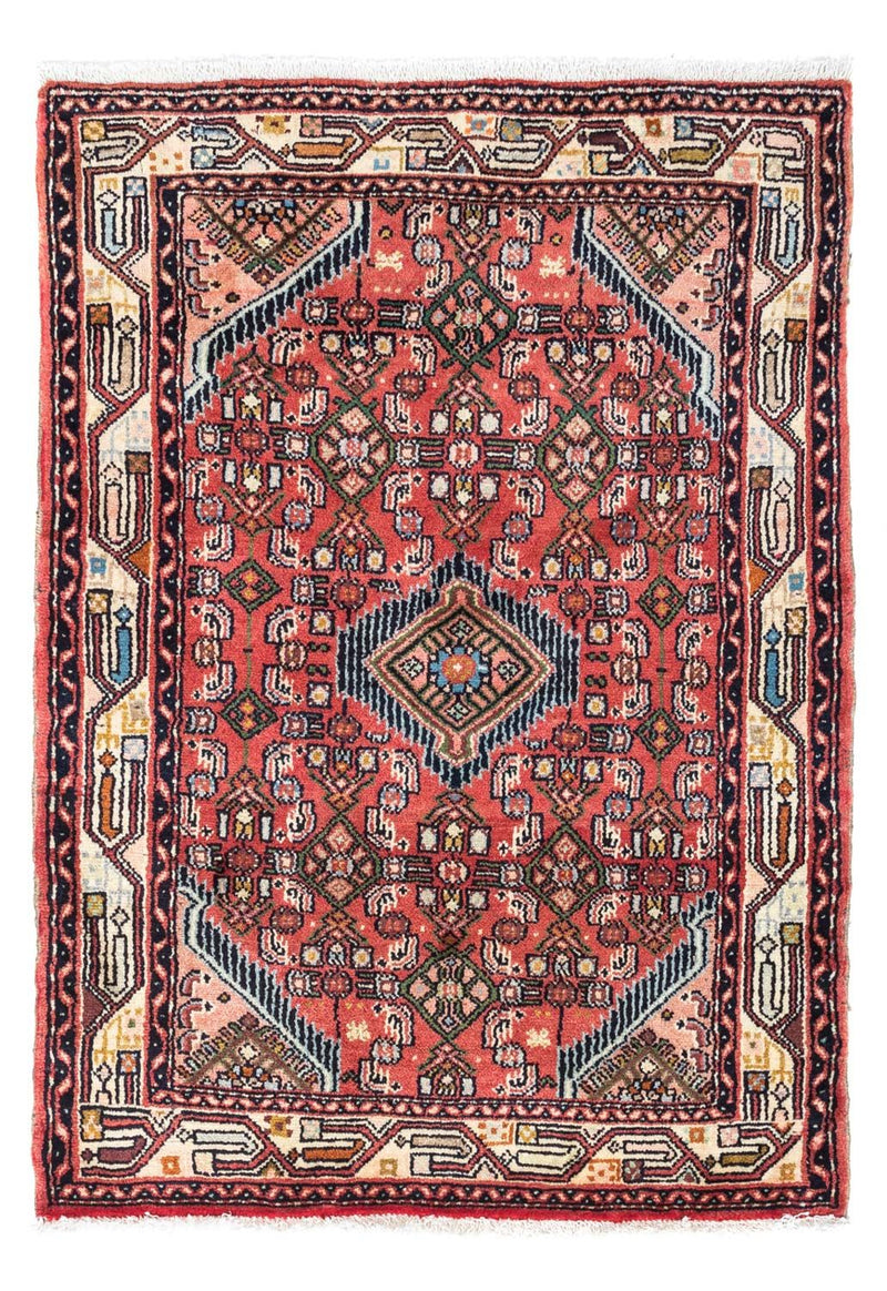 Alfombra persa - Nómada - 125 x 80 cm - rojo
