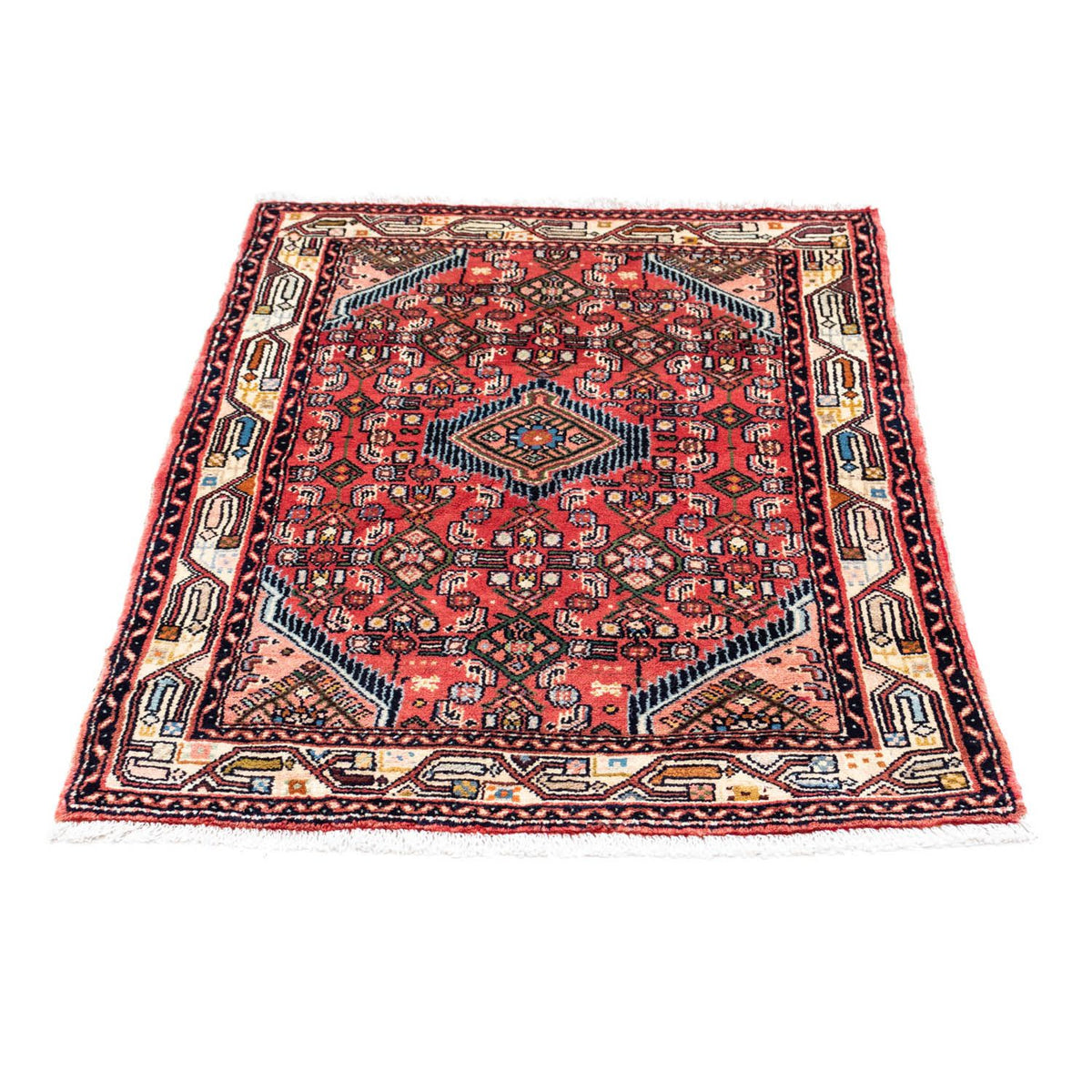 Alfombra persa - Nómada - 125 x 80 cm - rojo