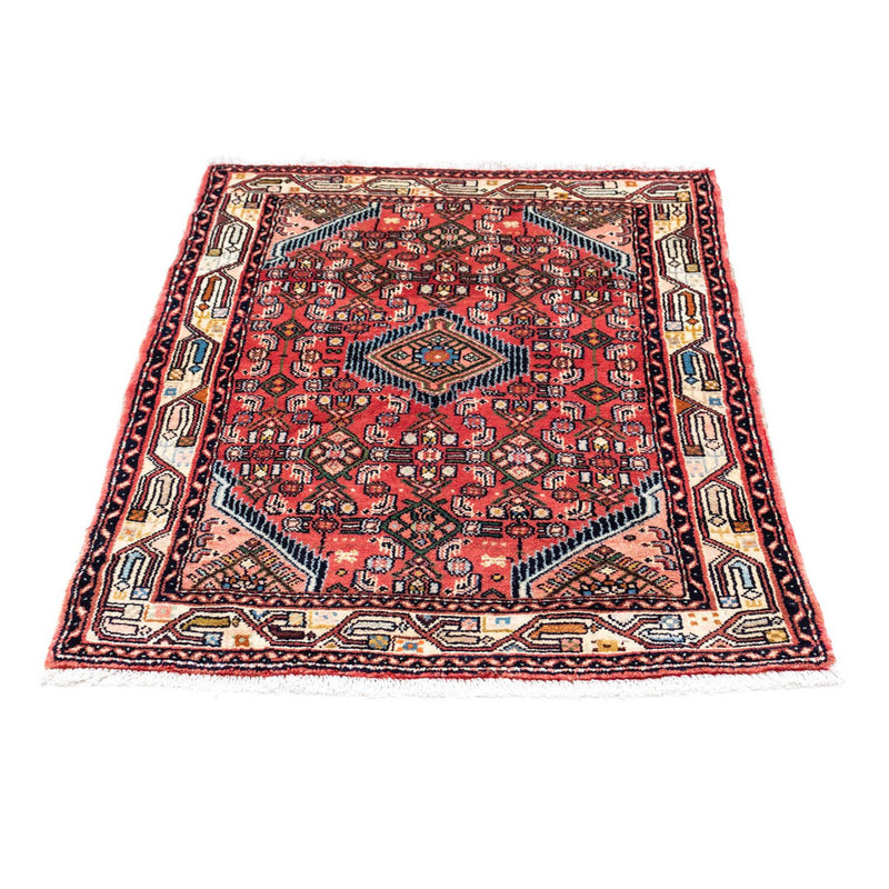 Alfombra persa - Nómada - 125 x 80 cm - rojo