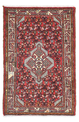 Alfombra persa - Nómada - 125 x 80 cm - rojo