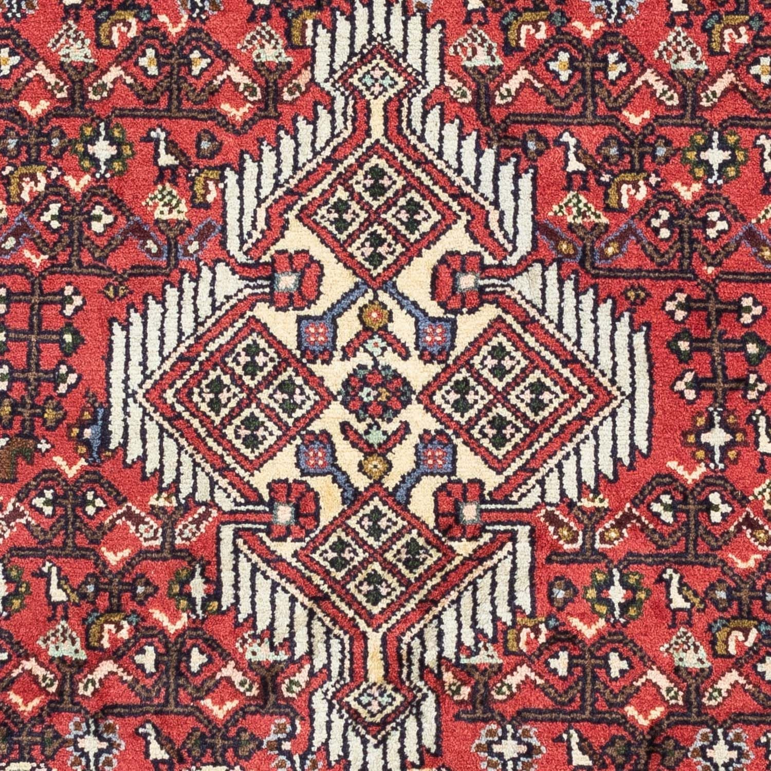 Alfombra persa - Nómada - 125 x 80 cm - rojo