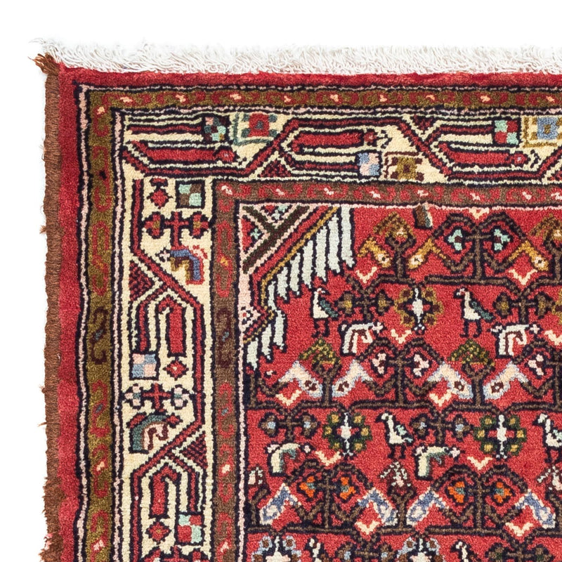 Alfombra persa - Nómada - 125 x 80 cm - rojo