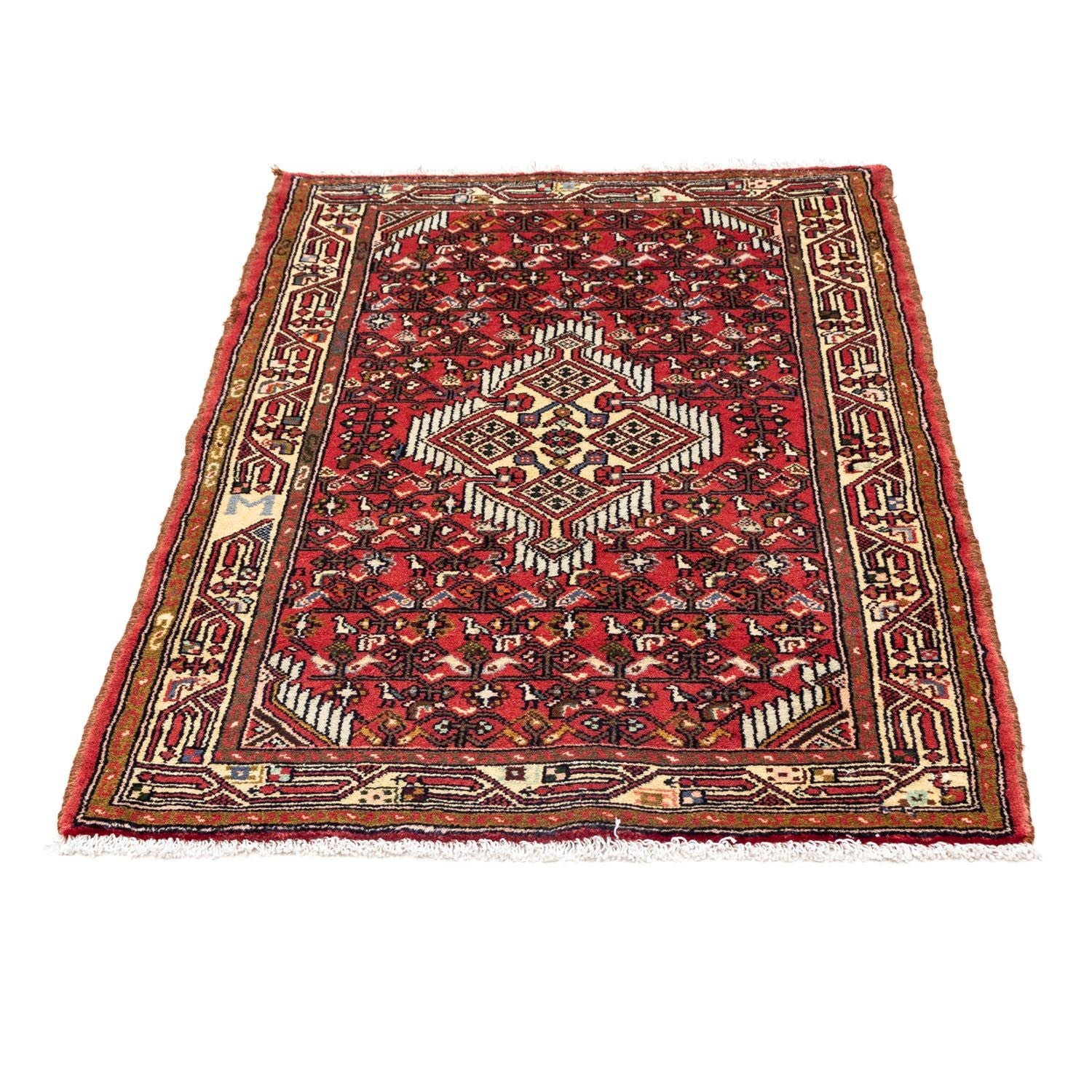 Alfombra persa - Nómada - 125 x 80 cm - rojo