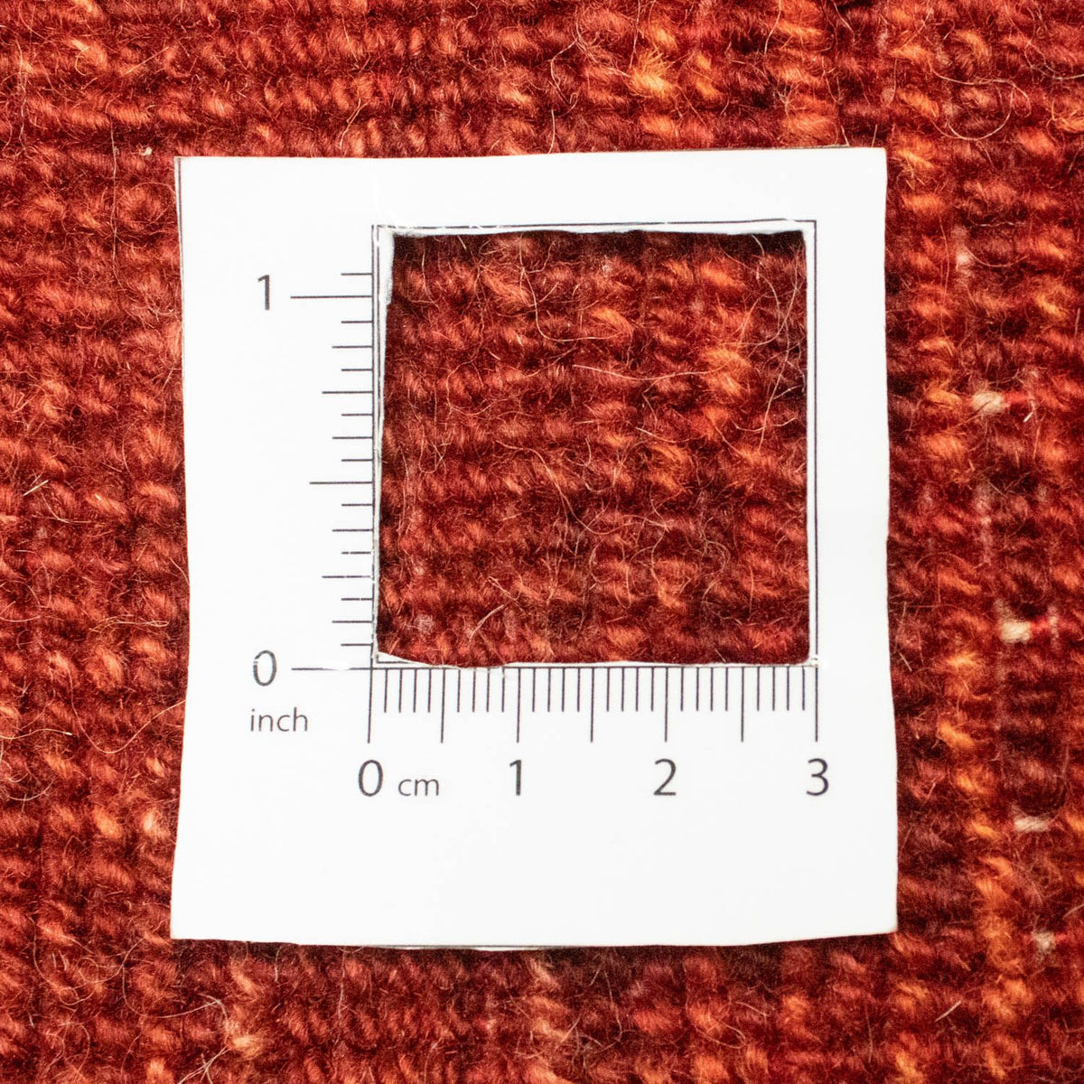 Alfombra de pasillo Alfombra Gabbeh - Persa - 180 x 100 cm - rojo