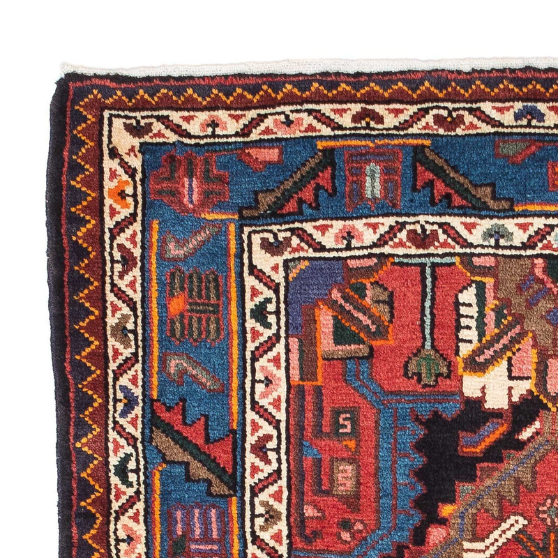 Alfombra persa - Nómada - 129 x 84 cm - multicolor