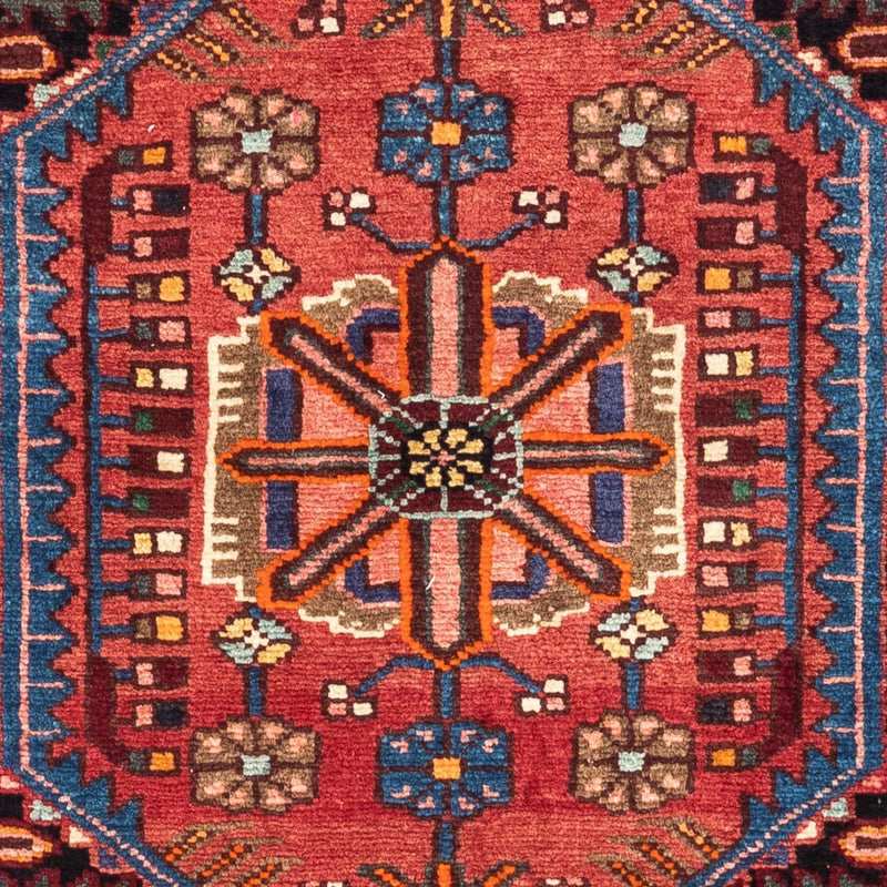 Alfombra persa - Nómada - 119 x 82 cm - rojo claro