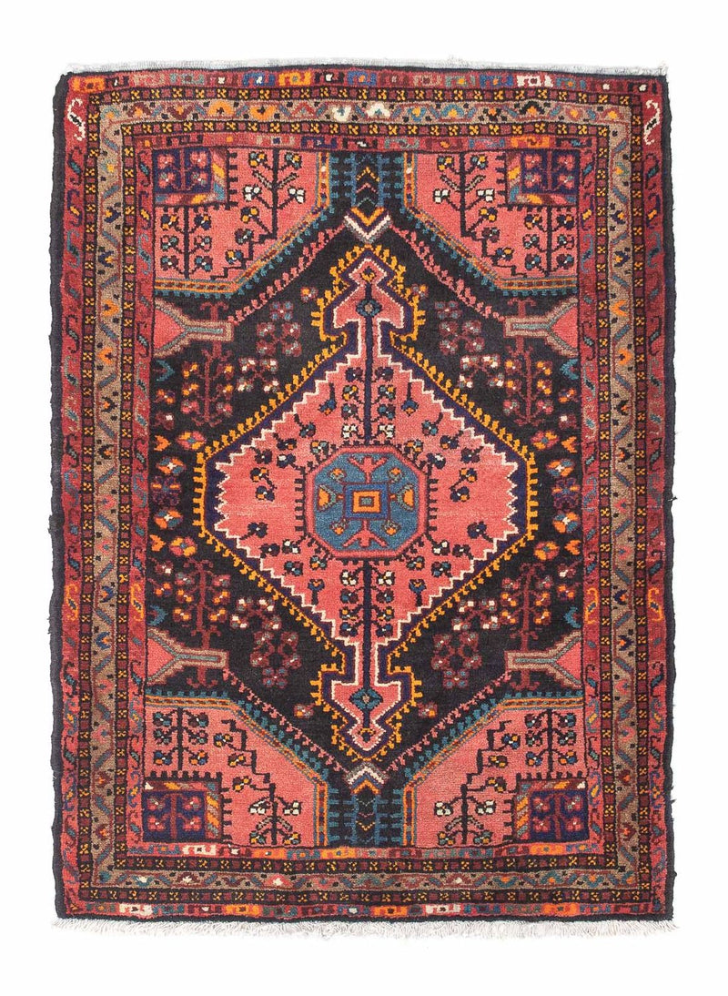 Alfombra persa - Nómada - 120 x 85 cm - rojo claro