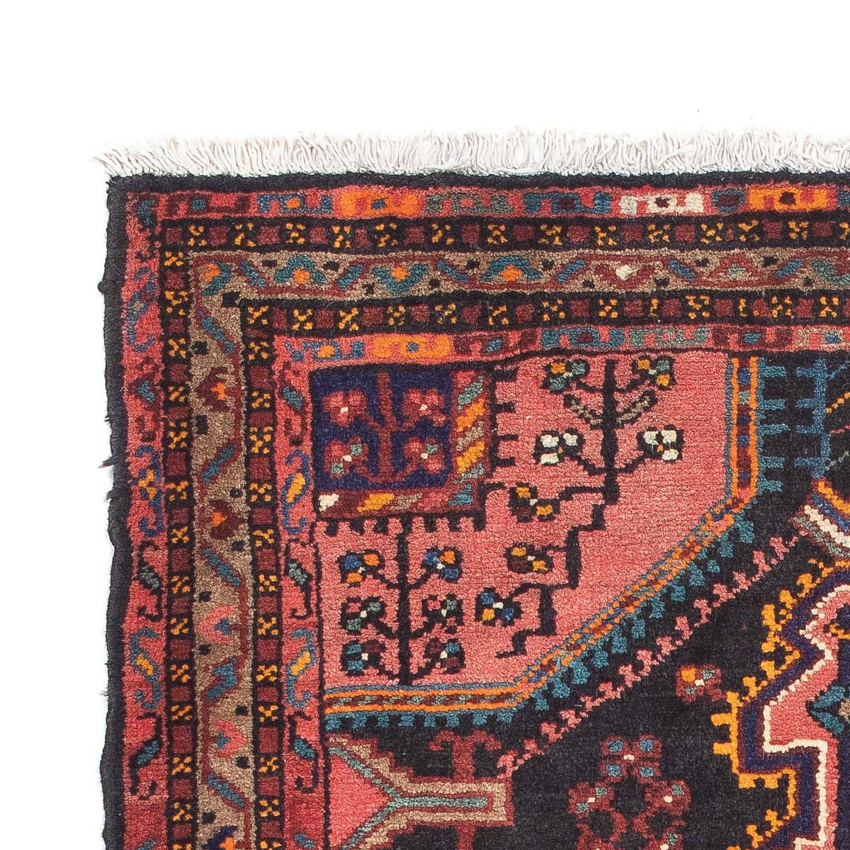 Alfombra persa - Nómada - 120 x 85 cm - rojo claro