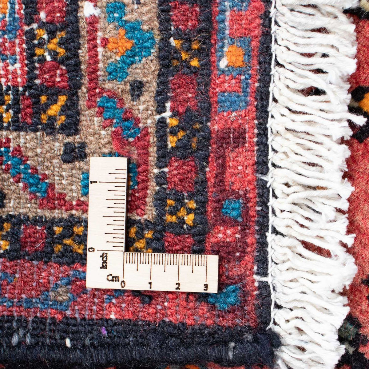 Alfombra persa - Nómada - 120 x 85 cm - rojo claro