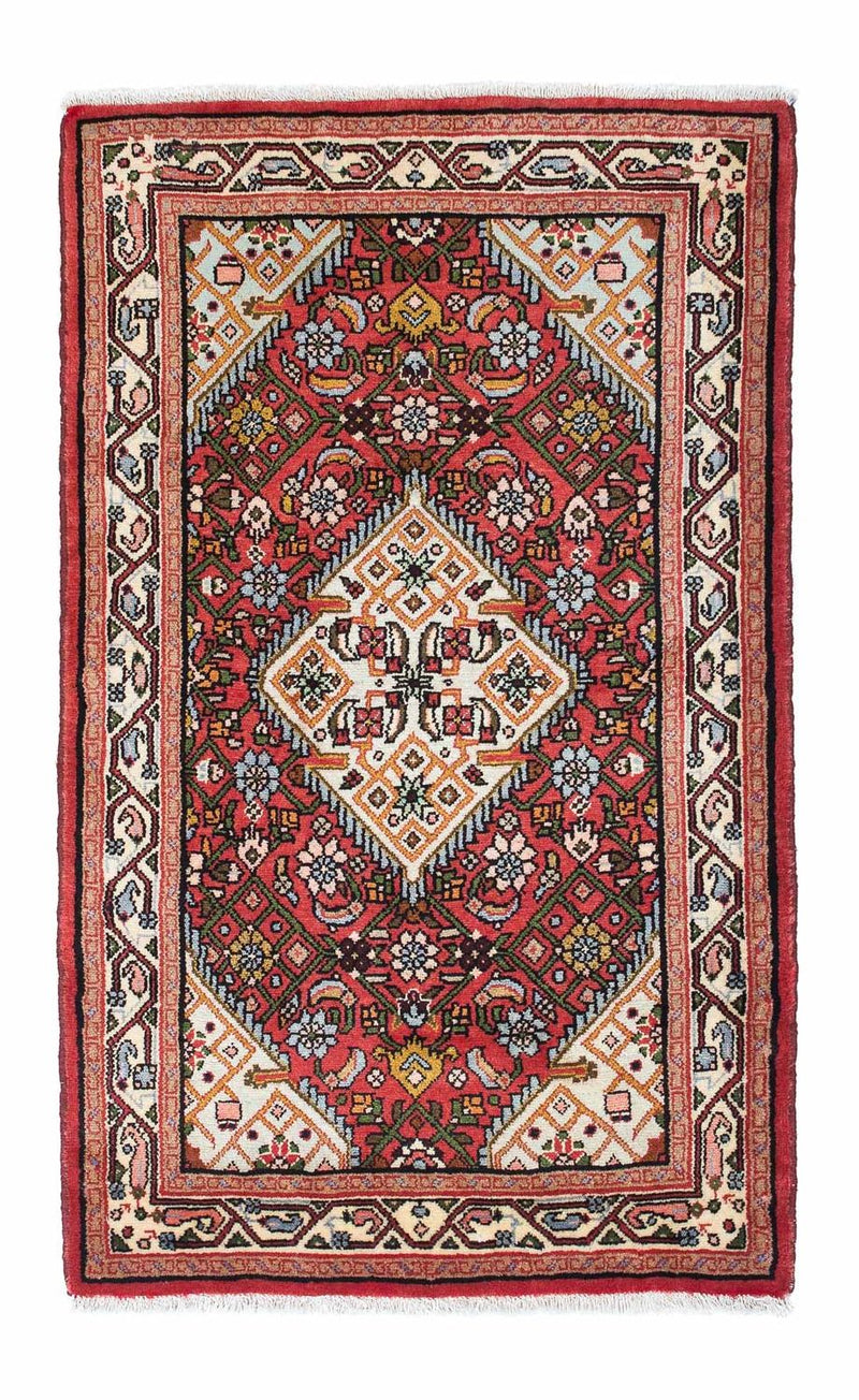 Alfombra persa - Nómada - 125 x 80 cm - rojo