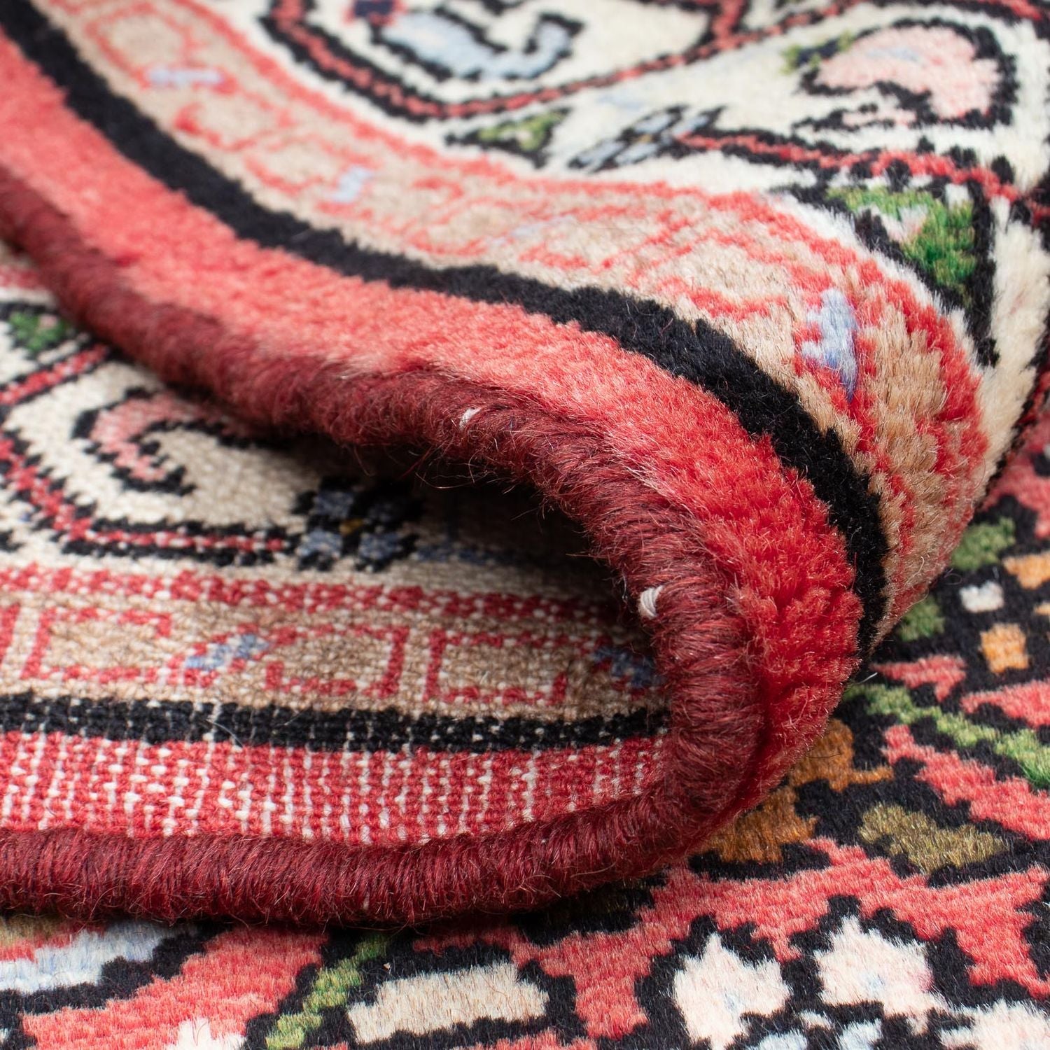 Alfombra persa - Nómada - 125 x 80 cm - rojo
