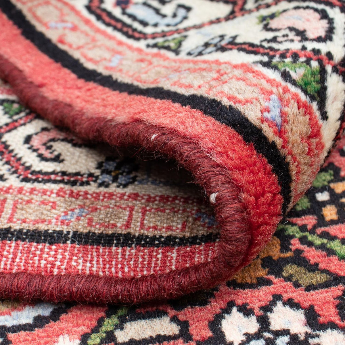 Alfombra persa - Nómada - 125 x 80 cm - rojo