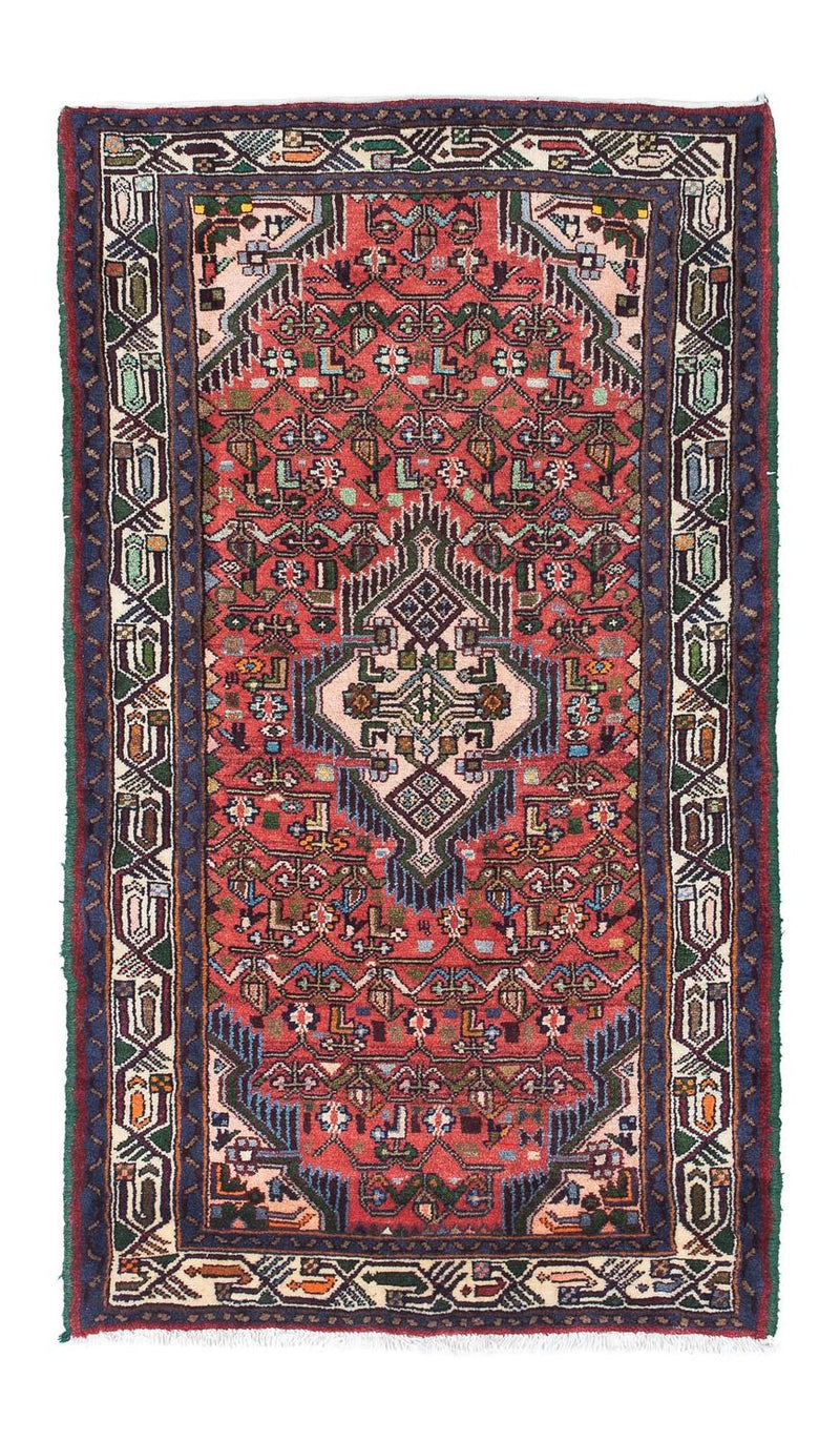 Alfombra persa - Nómada - 125 x 80 cm - rojo