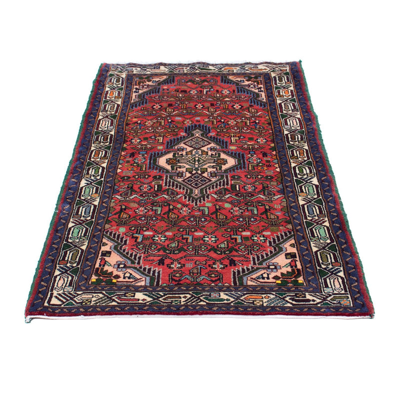 Alfombra persa - Nómada - 125 x 80 cm - rojo