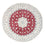 Alfombra Persa - Nain - Real redondo  - 90 x 60 cm - rojo