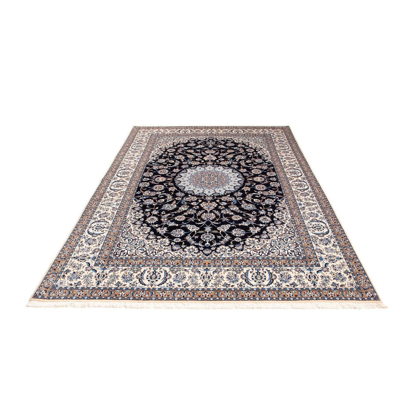 Alfombra Persa - Nain - Prima - 264 x 177 cm - azul oscuro