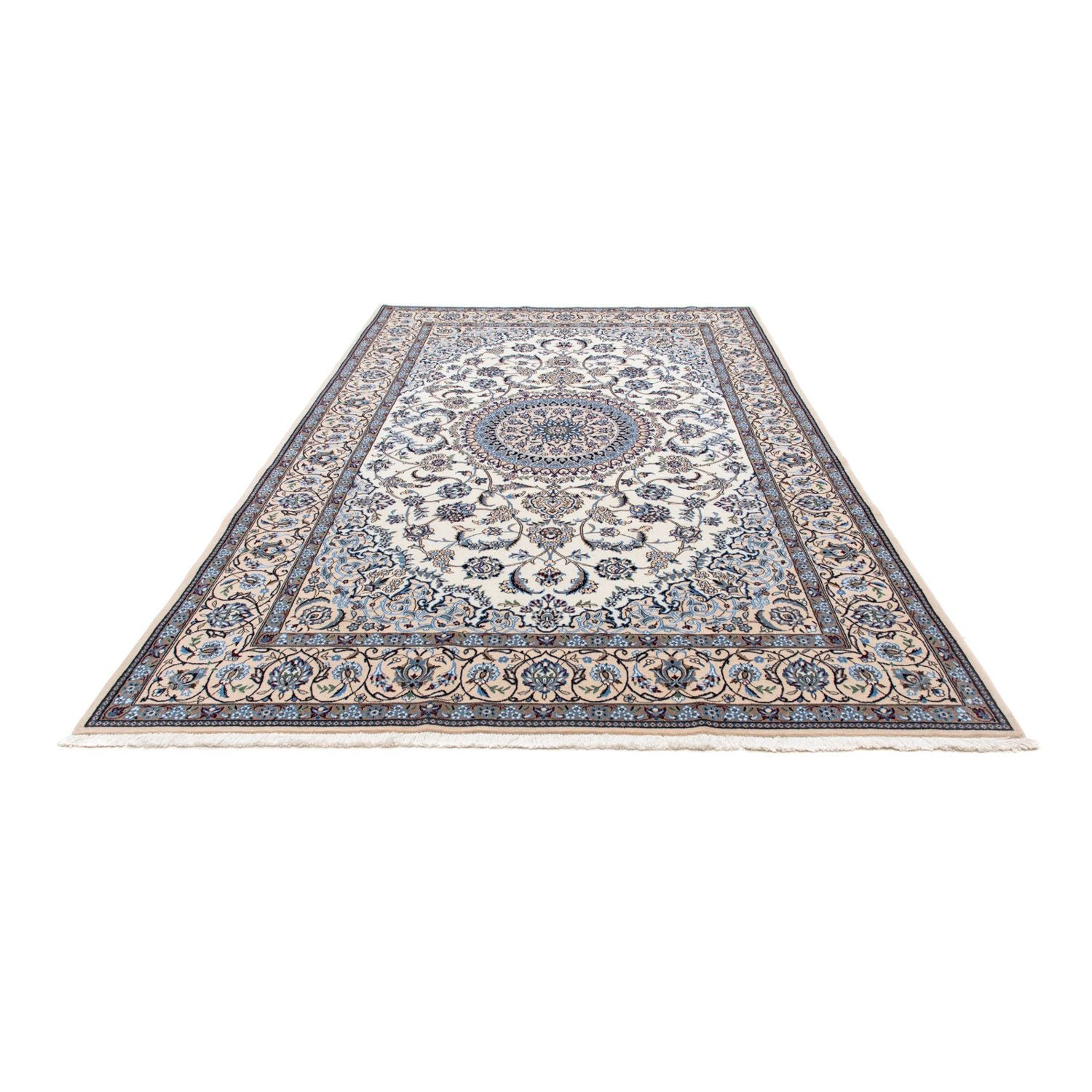 Alfombra Persa - Nain - Real - 297 x 202 cm - beige
