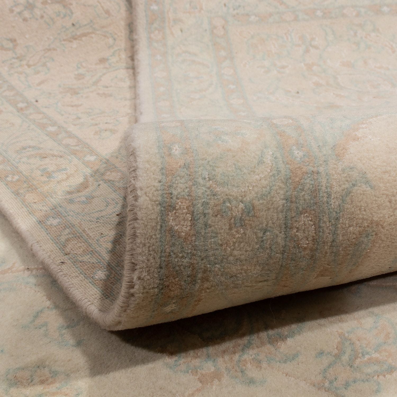 Alfombra persa - Nain - 338 x 252 cm - marrón claro