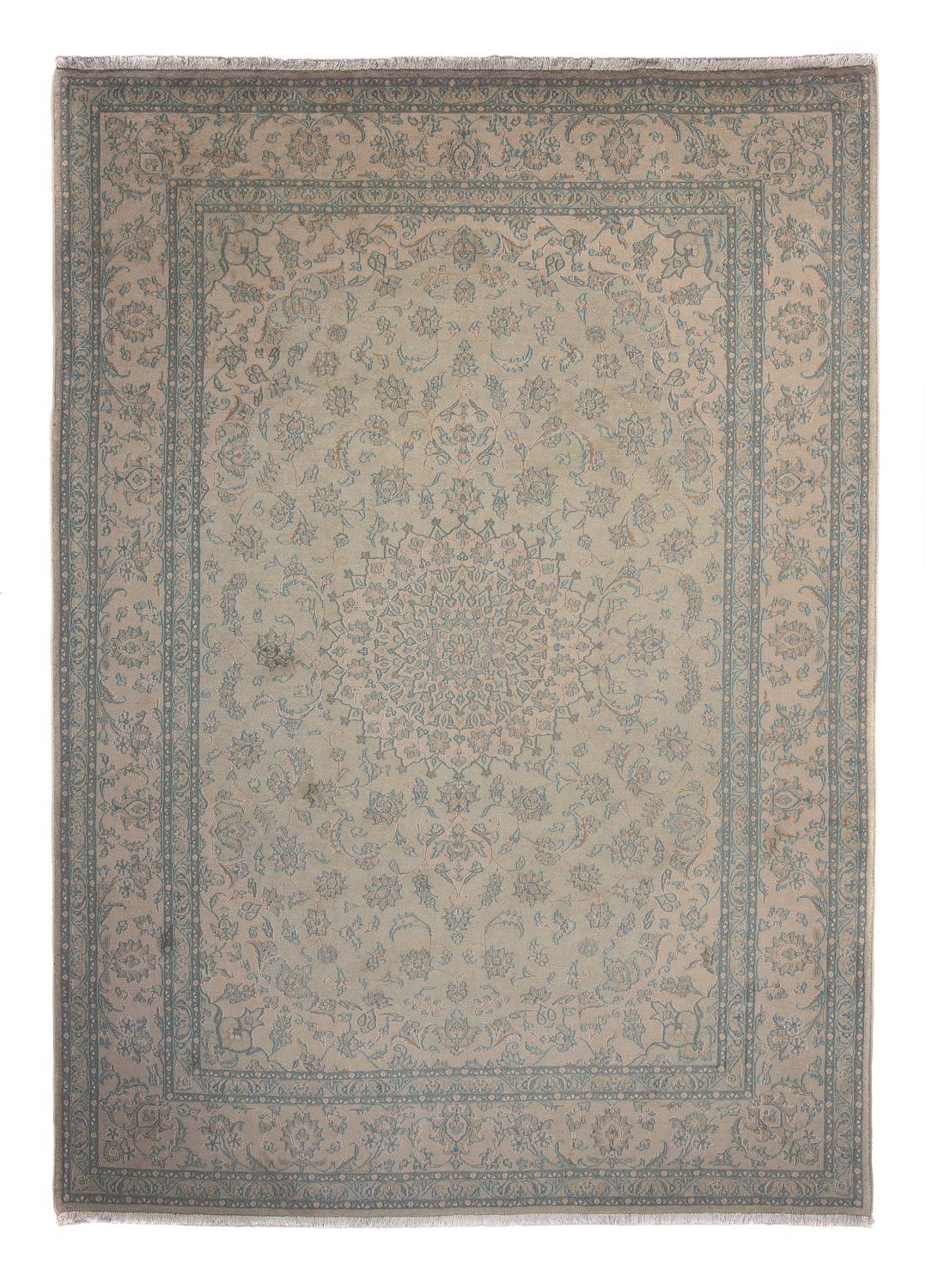Alfombra persa - Nain - 358 x 250 cm - marrón claro