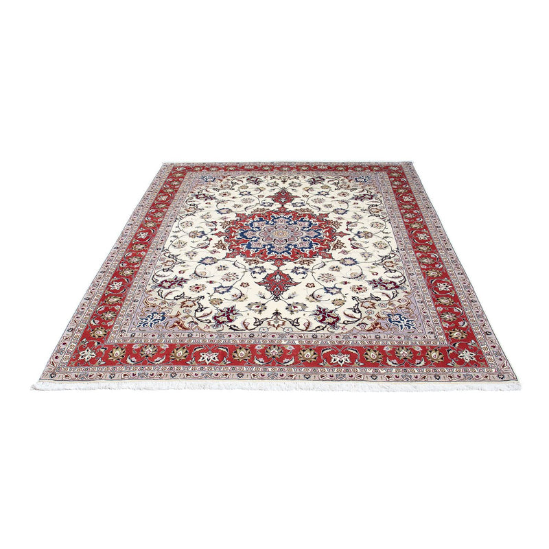 Alfombra Persa - Tabriz - Real - 194 x 154 cm - beige