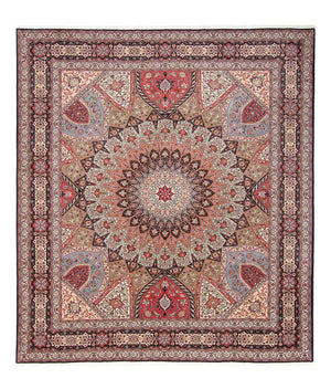 Alfombra Persa - Tabriz - Real - 297 x 255 cm - multicolor