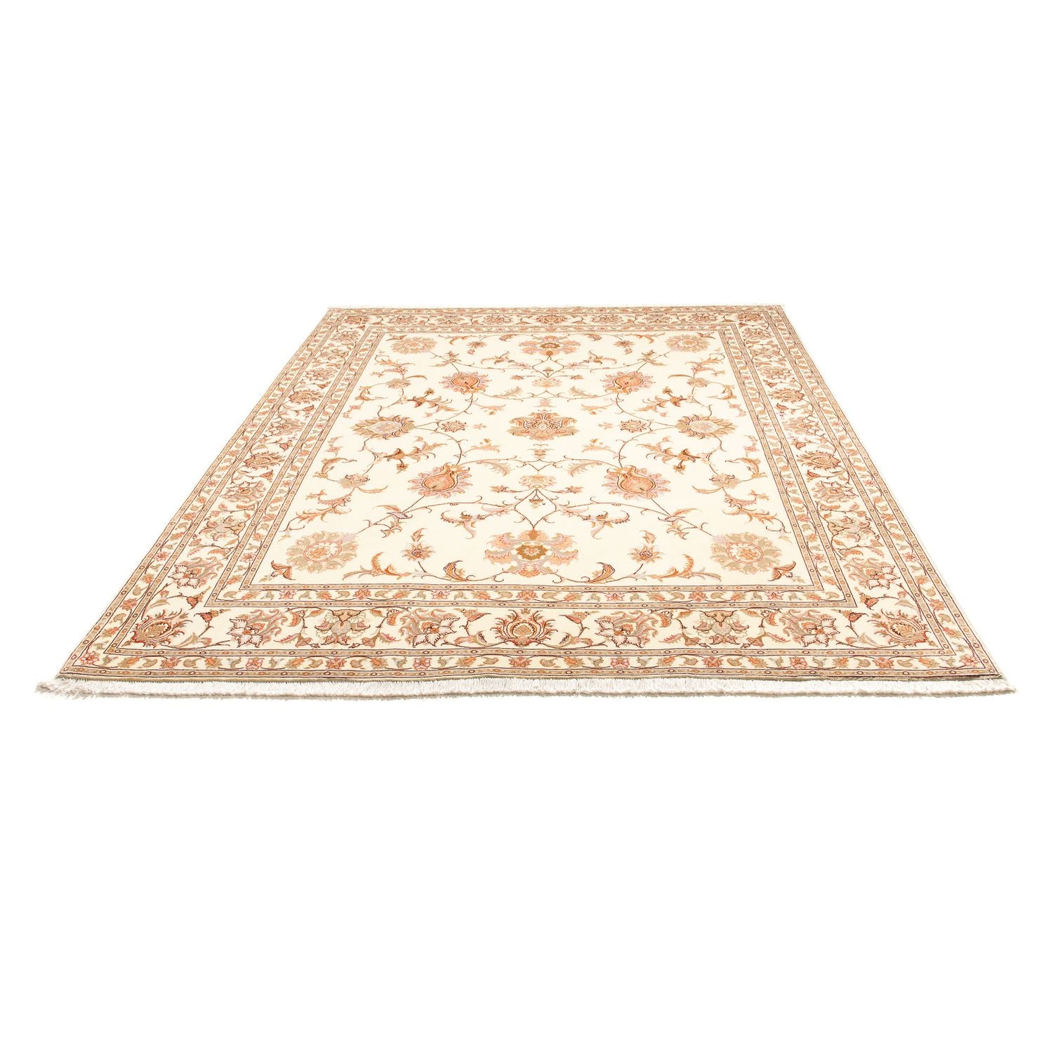 Alfombra Persa - Tabriz - Real - 258 x 200 cm - beige