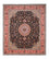 Alfombra Persa - Tabriz - Real - 300 x 255 cm - azul oscuro