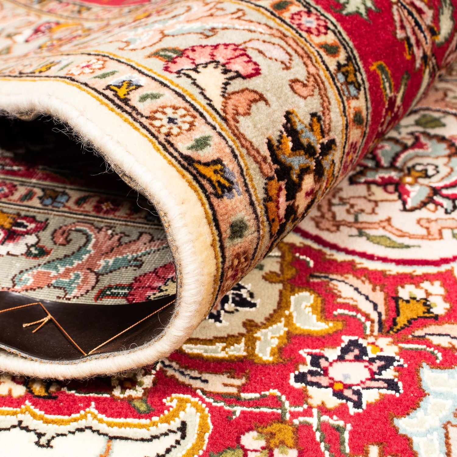 Alfombra Persa - Tabriz - Real - 400 x 302 cm - rojo