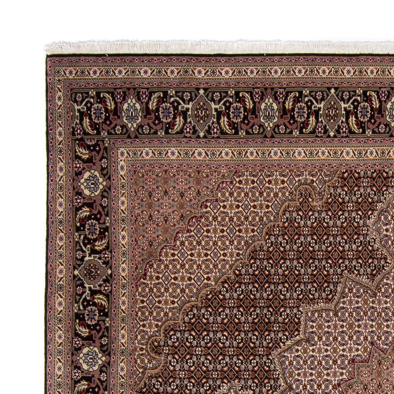 Alfombra Persa - Tabriz - Real cuadrado  - 248 x 245 cm - marrón