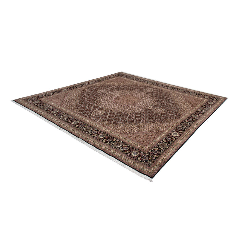 Alfombra Persa - Tabriz - Real cuadrado  - 248 x 245 cm - marrón