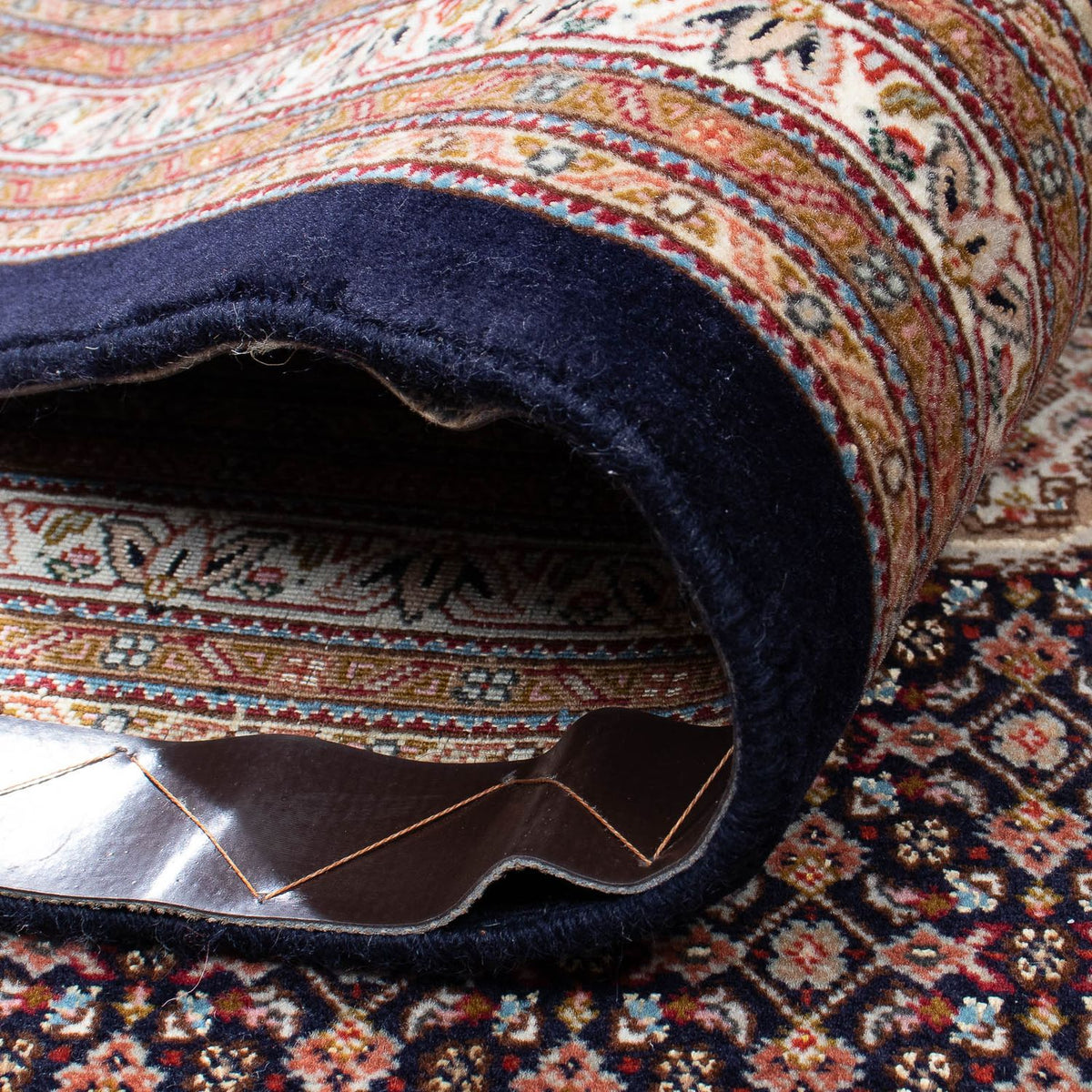 Alfombra persa - Tabriz cuadrado  - 310 x 302 cm - marrón oscuro