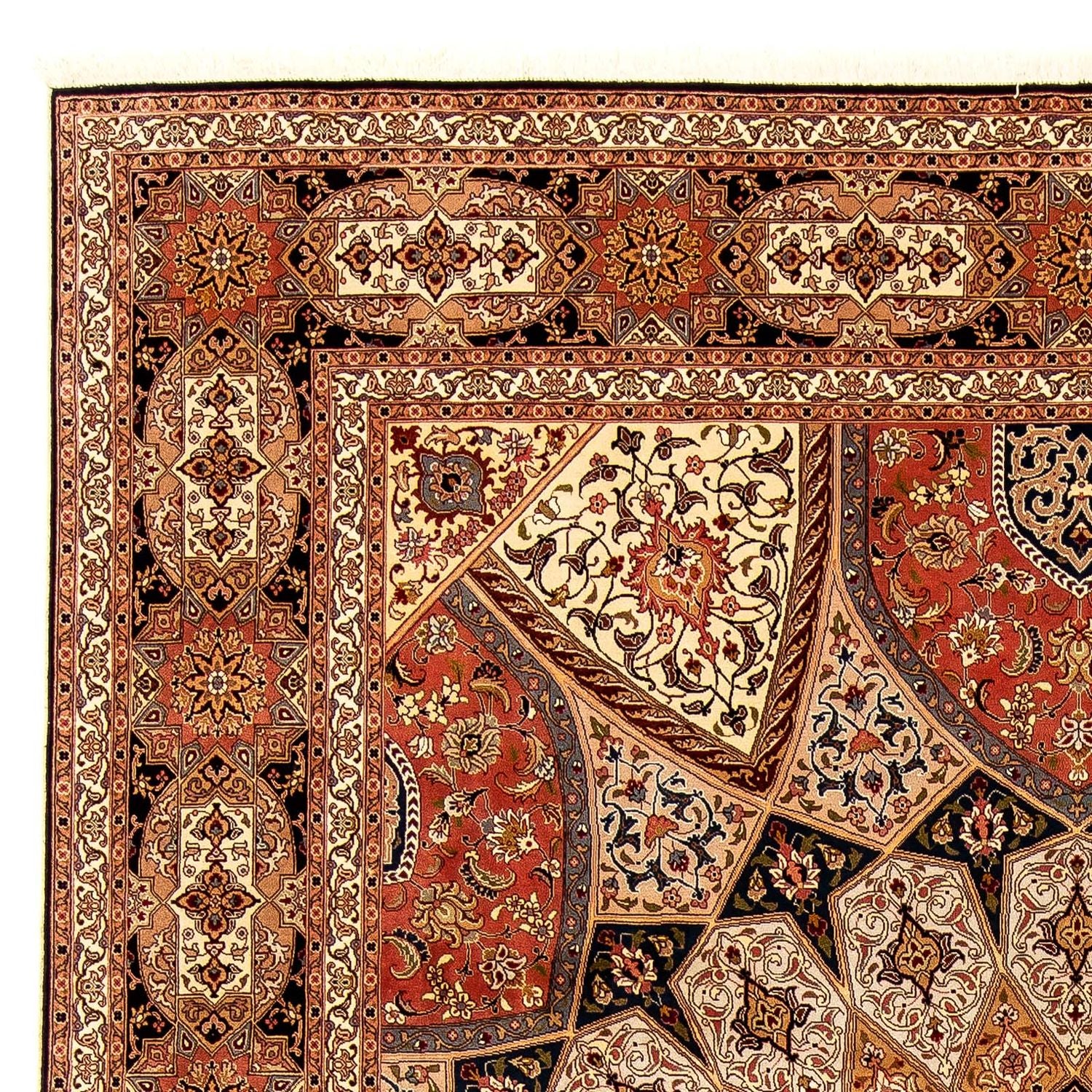 Alfombra Persa - Tabriz - Real - 351 x 253 cm - multicolor