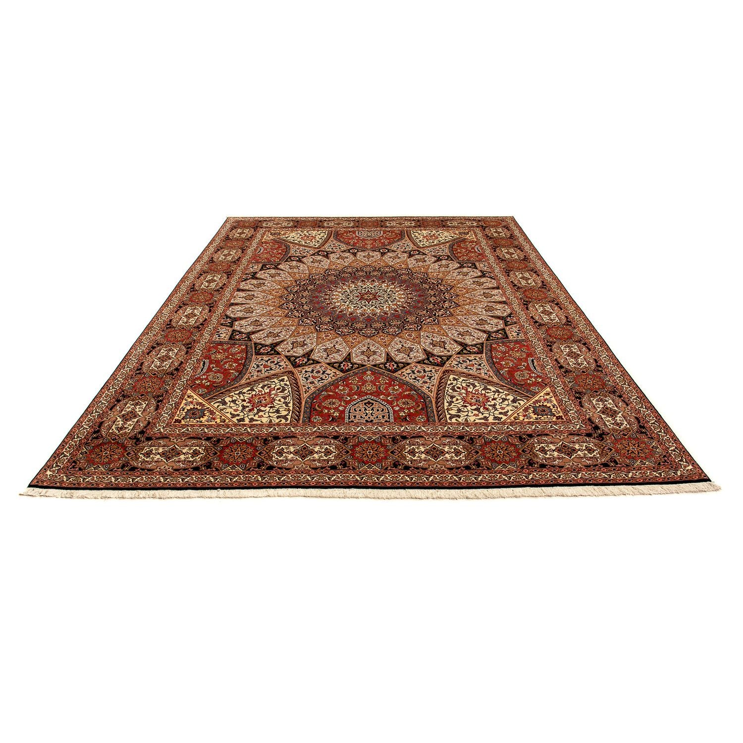 Alfombra Persa - Tabriz - Real - 351 x 253 cm - multicolor