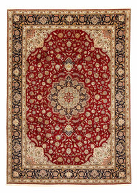 Alfombra Persa - Tabriz - Real - 353 x 254 cm - rojo oscuro