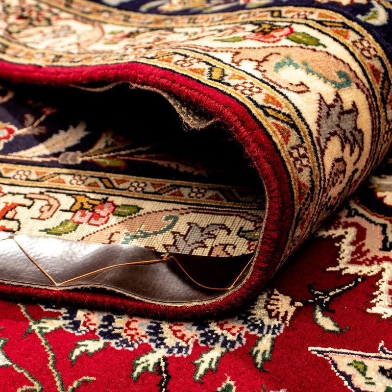 Alfombra Persa - Tabriz - Real - 353 x 254 cm - rojo oscuro