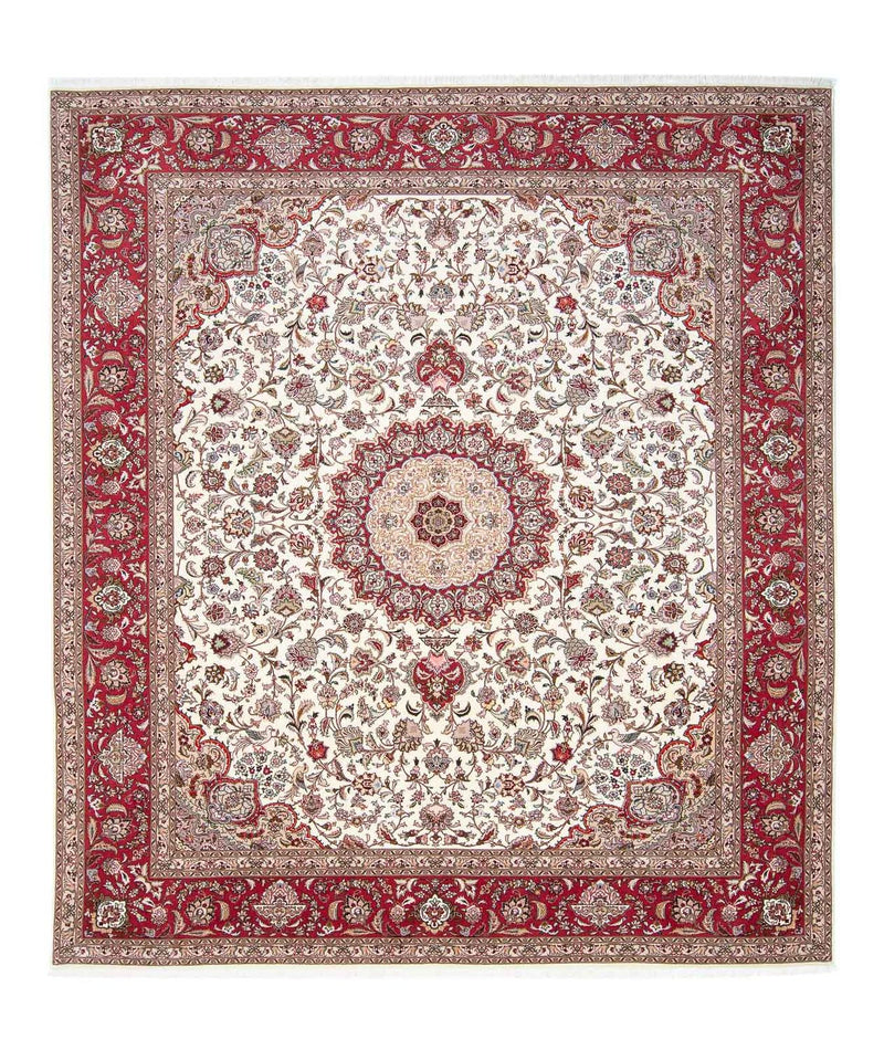 Alfombra Persa - Tabriz - Real - 299 x 251 cm - beige