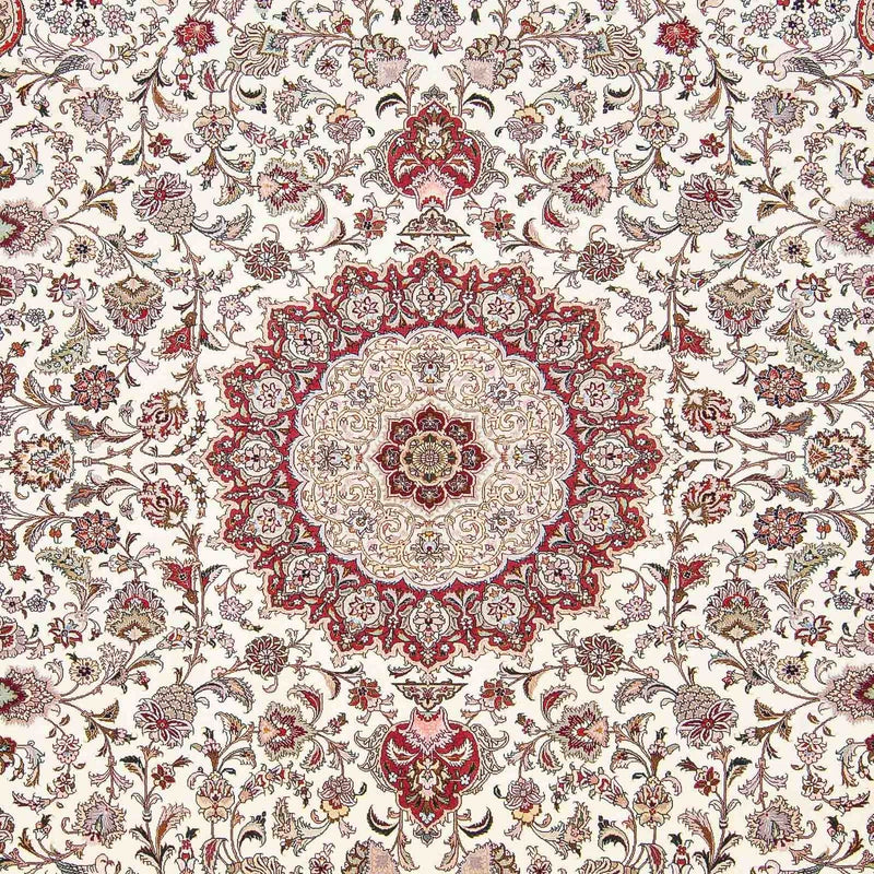 Alfombra Persa - Tabriz - Real - 299 x 251 cm - beige