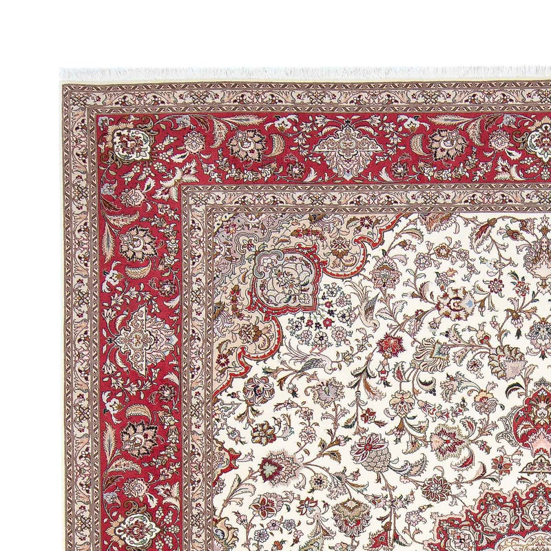 Alfombra Persa - Tabriz - Real - 299 x 251 cm - beige