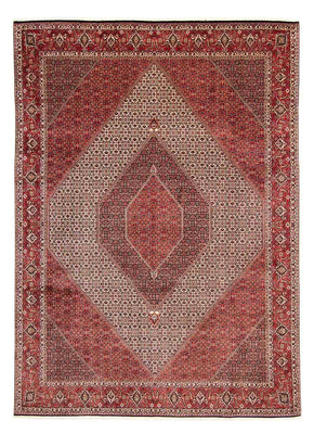Alfombra persa - Bidjar - 404 x 298 cm - rojo claro