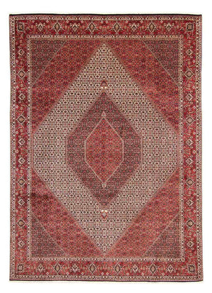 Alfombra persa - Bidjar - 404 x 298 cm - rojo claro