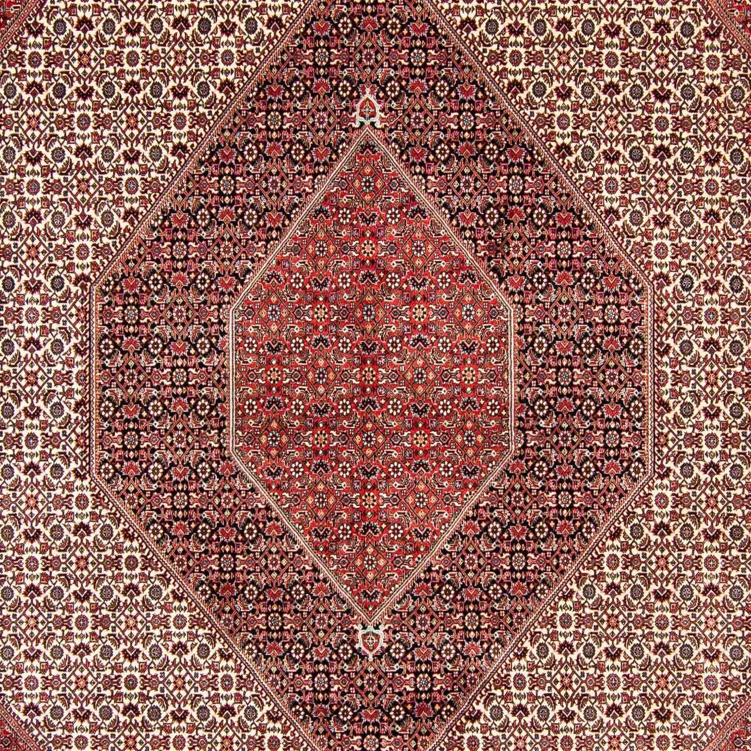 Alfombra persa - Bidjar - 404 x 298 cm - rojo claro