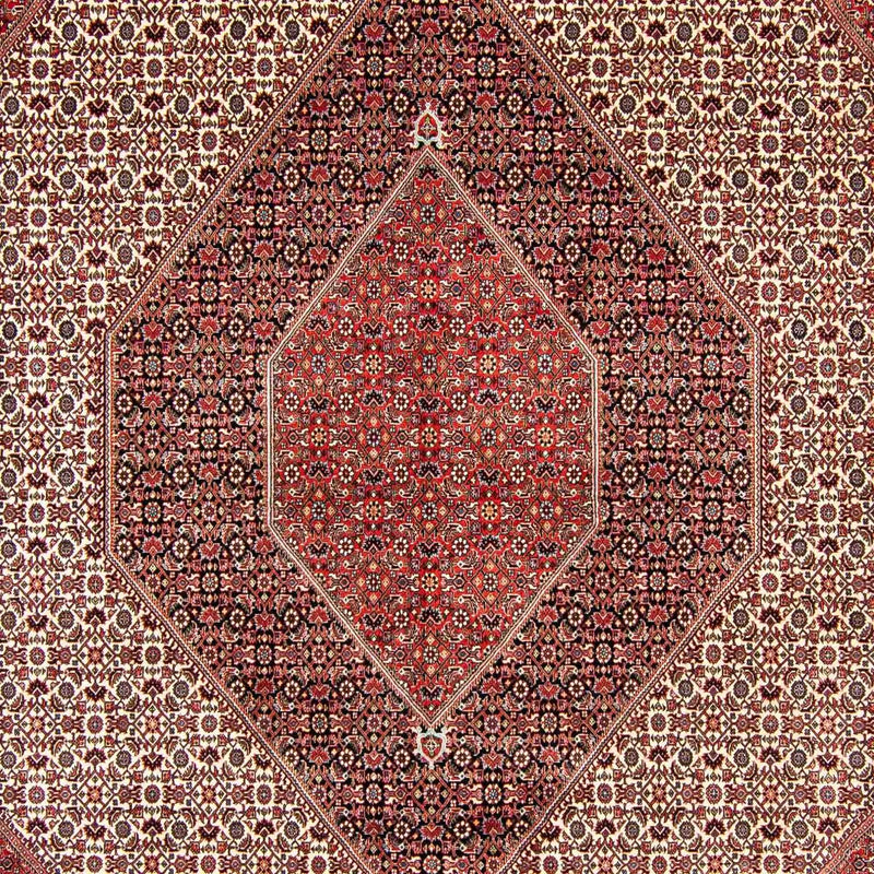 Alfombra persa - Bidjar - 404 x 298 cm - rojo claro